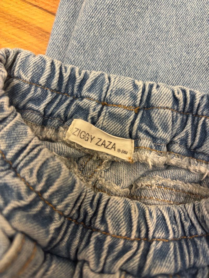 ZIGGY ZAZA デニム suki denim jean lightwash - メルカリ