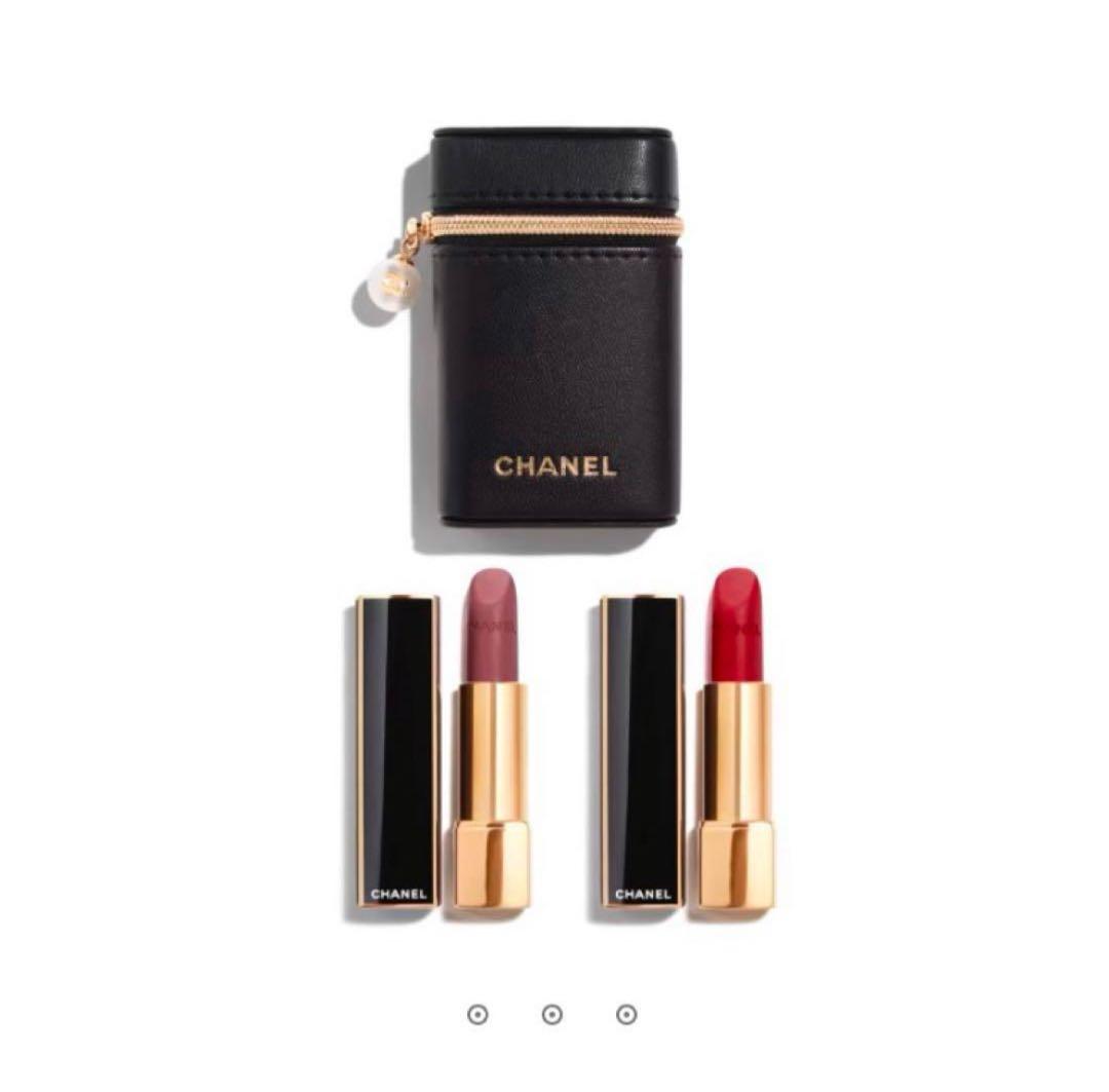 CHANEL ルージュアリュール ヴェルヴェットレペルルセットオブ2