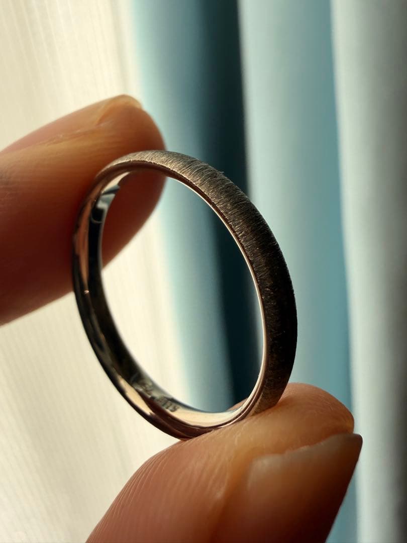 K18 リング wg shihara シハラ オーバル30約4.17g 約18号