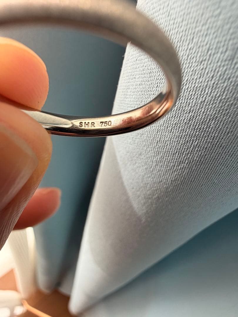 K18 リング wg shihara シハラ オーバル30約4.17g 約18号 - メルカリ