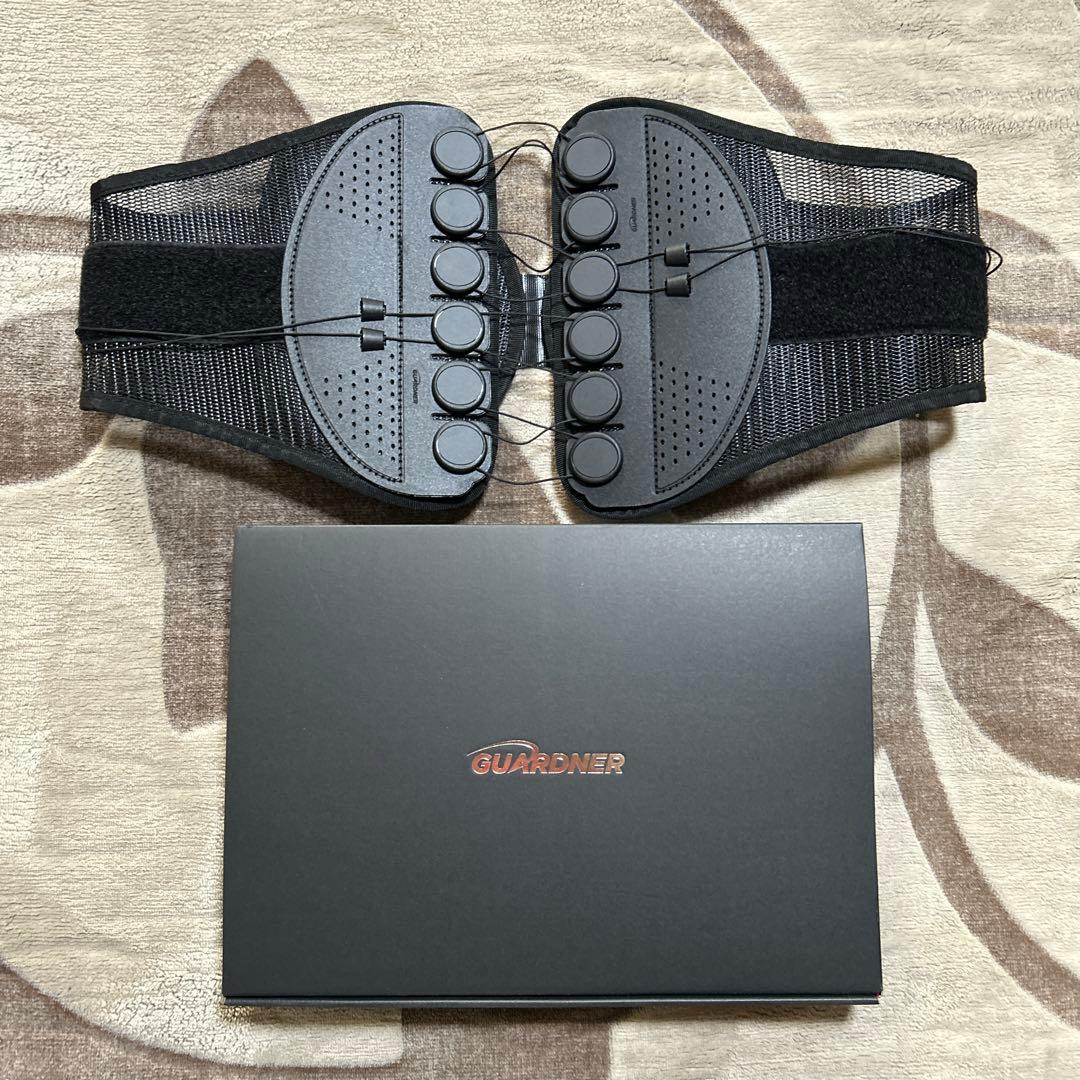 GUARDNER 腰痛ベルト メッシュ ブラックMサイズ