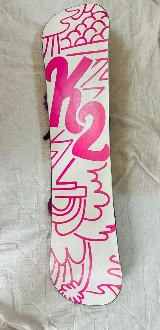 美品K2 Lil Kat スノーボード110Burton手袋/キャプ - メルカリ