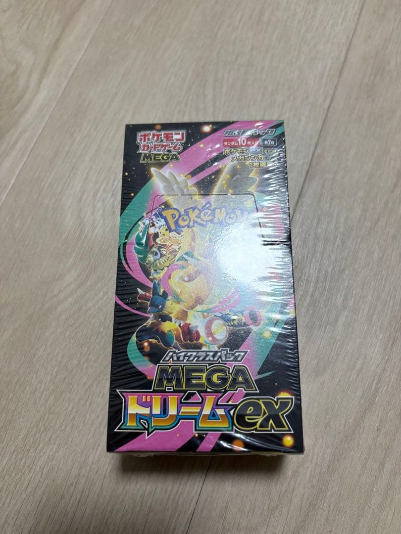 【シュリンク付き】ポケモンカードゲーム MEGA ドリームEX 1box