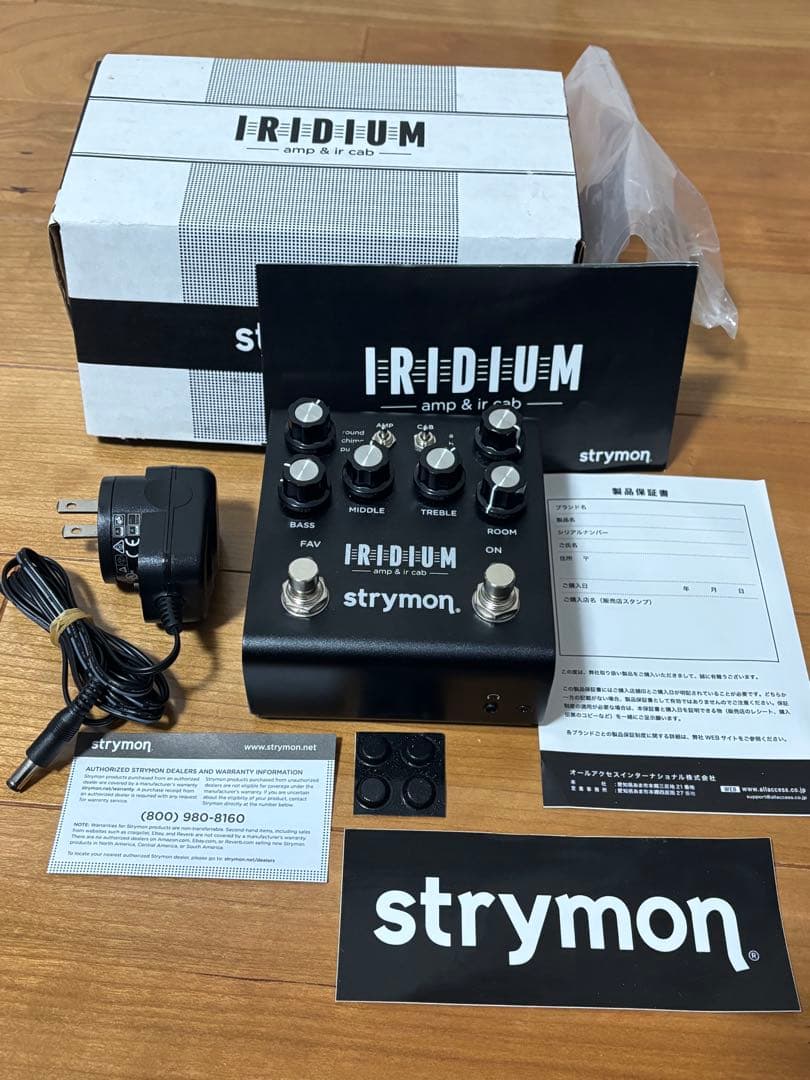 Strymon Iridium AMP&IR CAB エミュレーター/プリアンプ strymon IRIDIUM AMP & IR CAB エミュレーター ストライモン 【 梅田