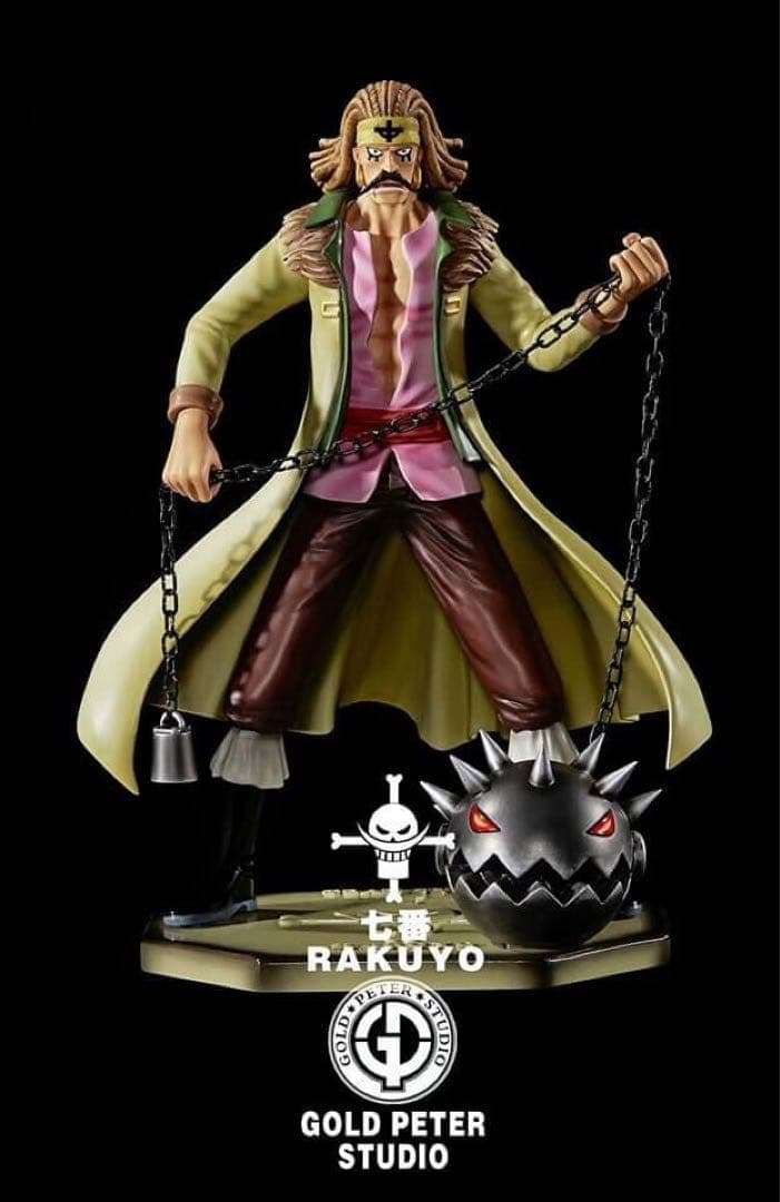 ONE PIECE ラクヨウ ガレージキット ガレキ スタチュー② ワンピース モーガン ボガード ガレージキット ガレキ スタチュー⑤