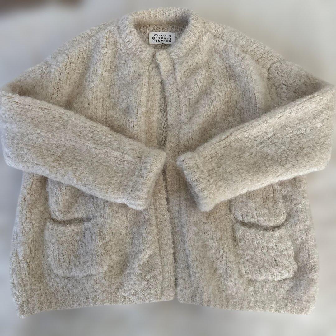 週末限定値下げ　メゾンマルジェラ　モヘア混　ニットカーディガン　正規品