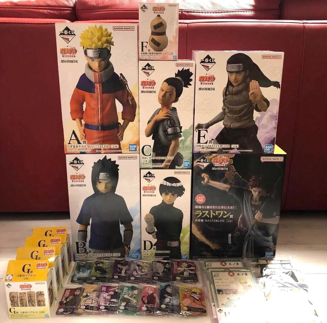 一番くじ NARUTO ナルト 中忍試験編 フィギュア コンプリート