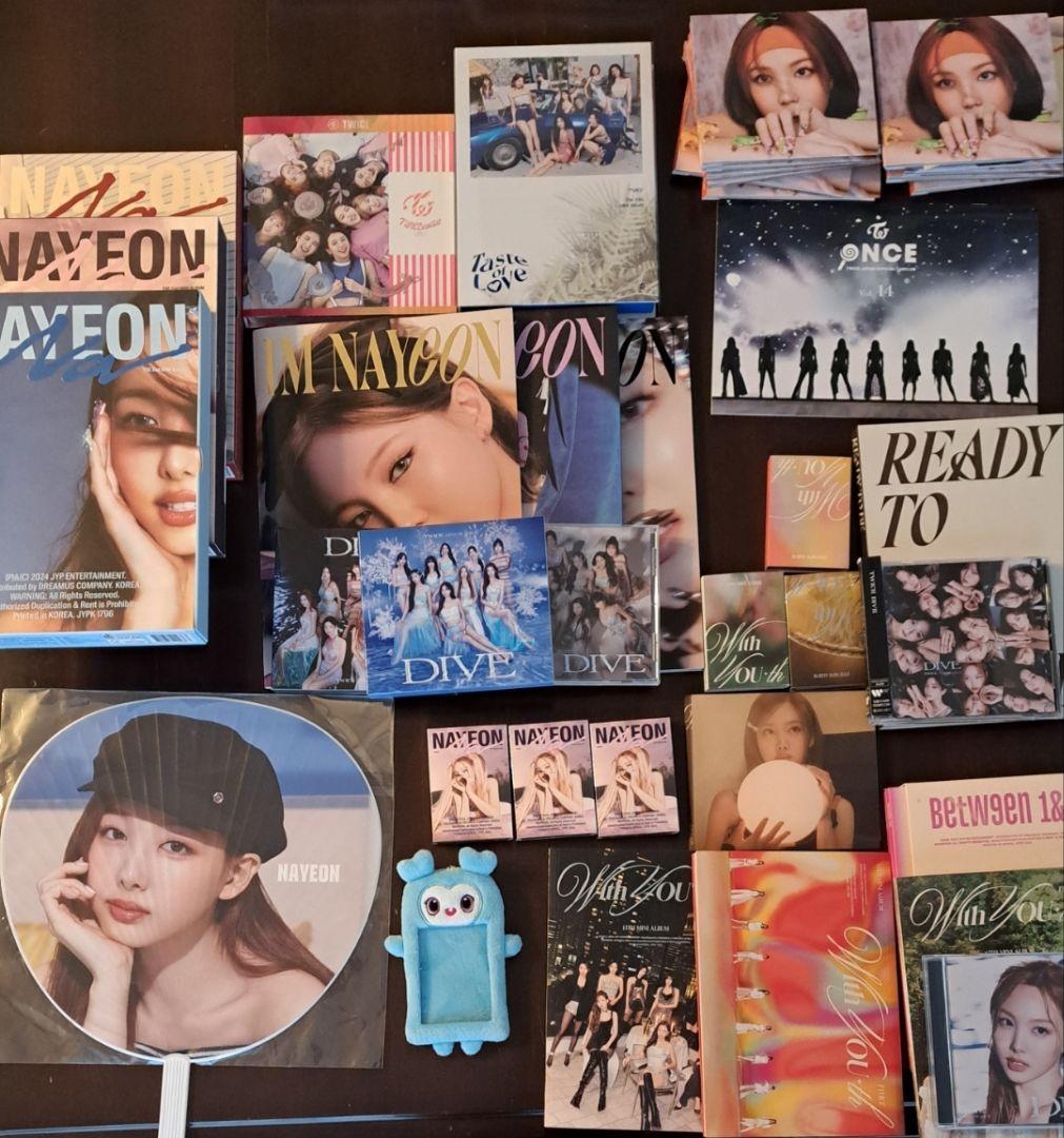 TWICE　ナヨン　アルバム　うちわ　トレカケース　ナブリー