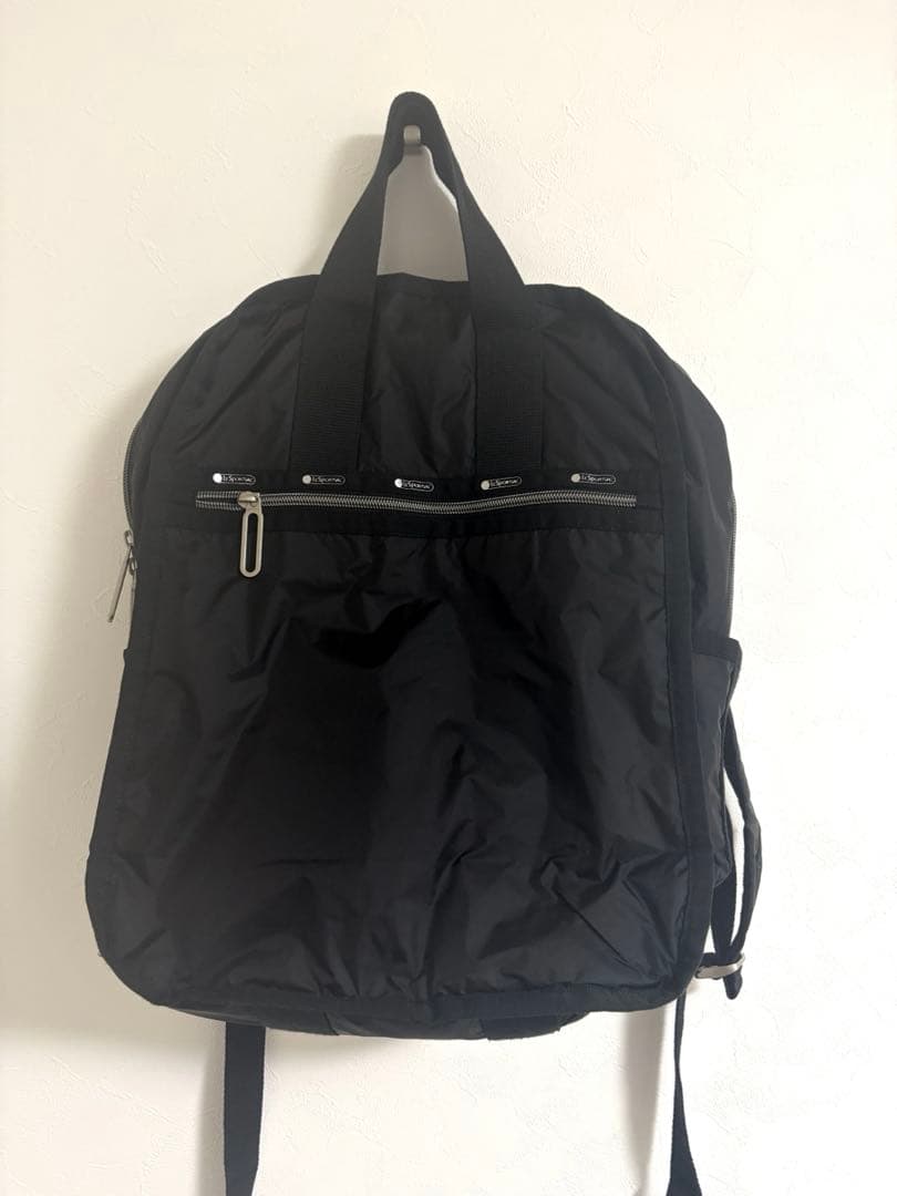 LeSportsac レスポートサック リュック バックパック ブラック 楽天市場】レスポートサック リュック バックパック ブラック
