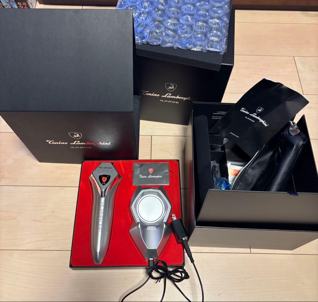 Lamborghini ALPHA ONE 美顔器　ランボルギーニ　アルファワン トニーノ ランボルギーニ アルファワン 美顔器 ALPHA ONE 完品 - メルカリ