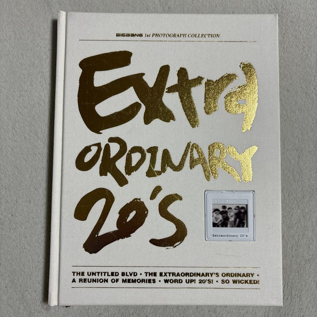 BIGBANG Extraordinary 20's 写真集 韓国盤 - メルカリ