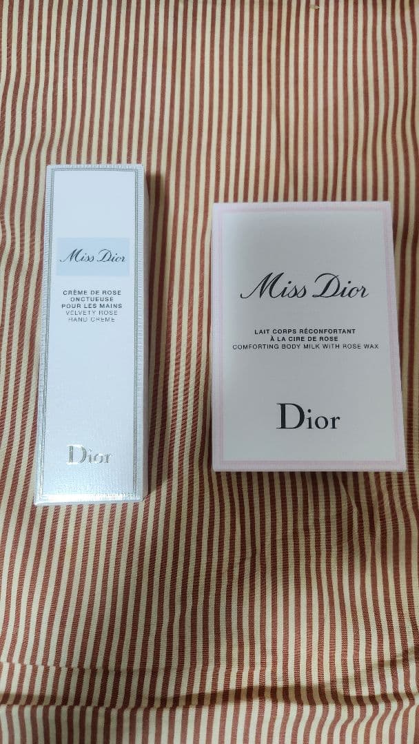 Miss Dior ボディミルク ハンドクリーム