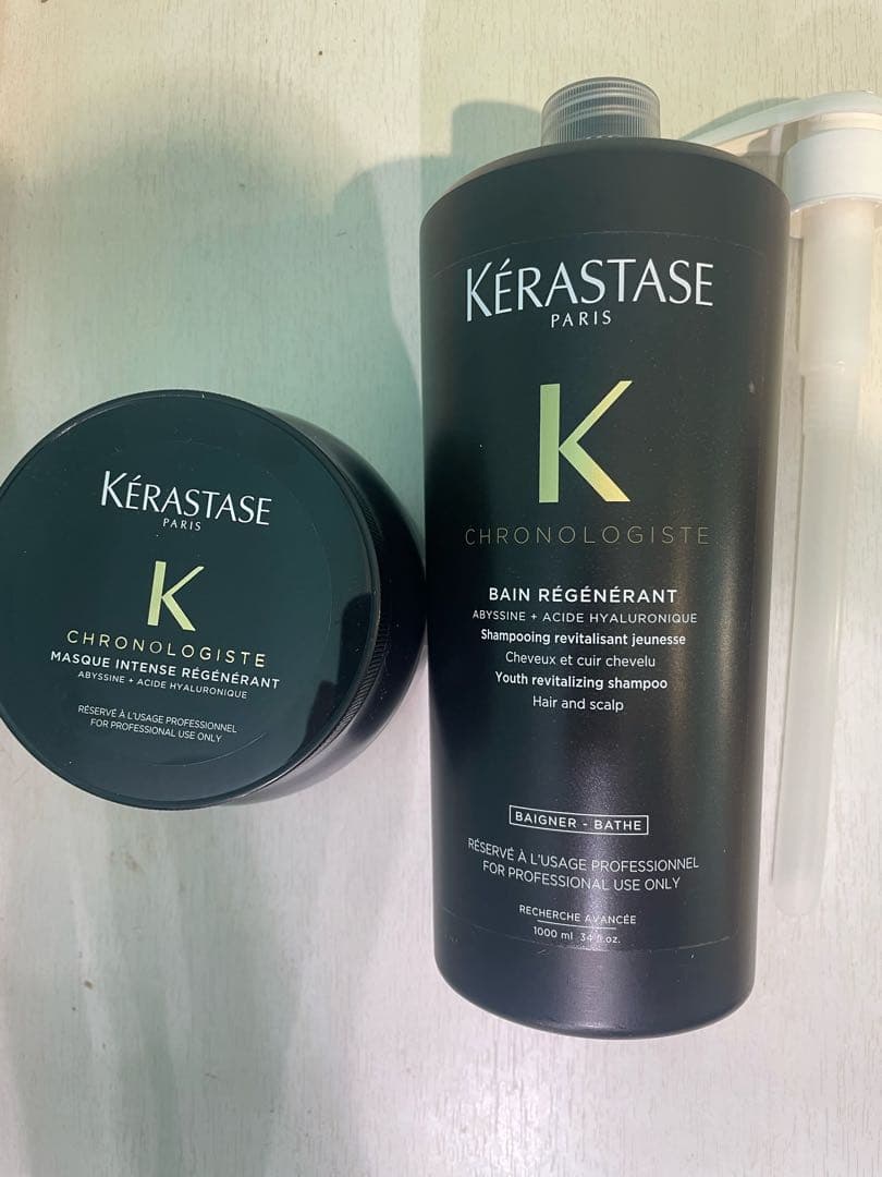 【国内正規】業務用ケラスターゼ　クロノロジスト　シャンプー&ヘアマスク
