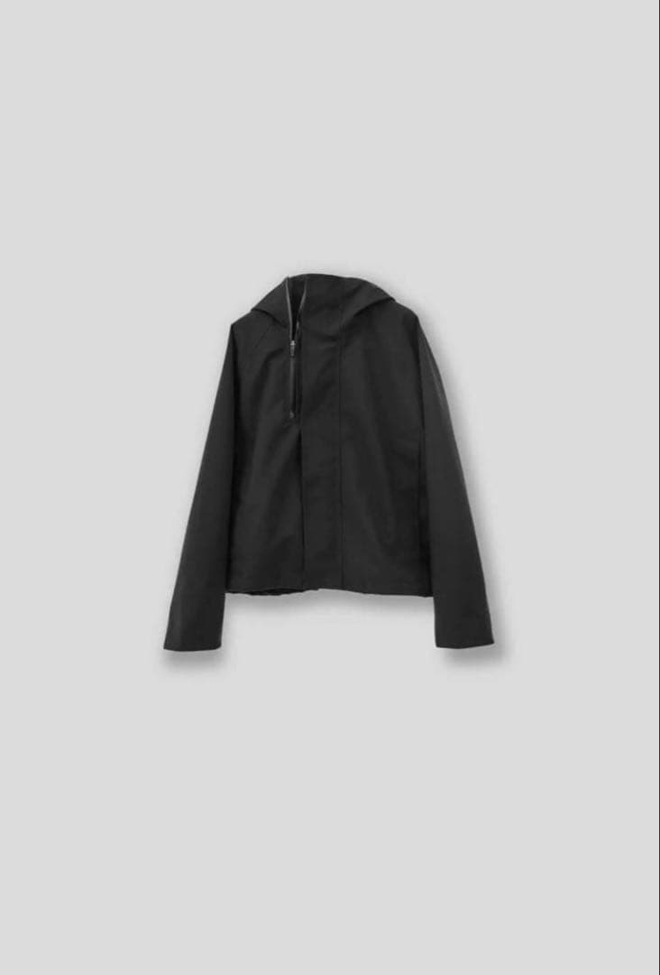 vujade enzo double zip jacket black ナイロン