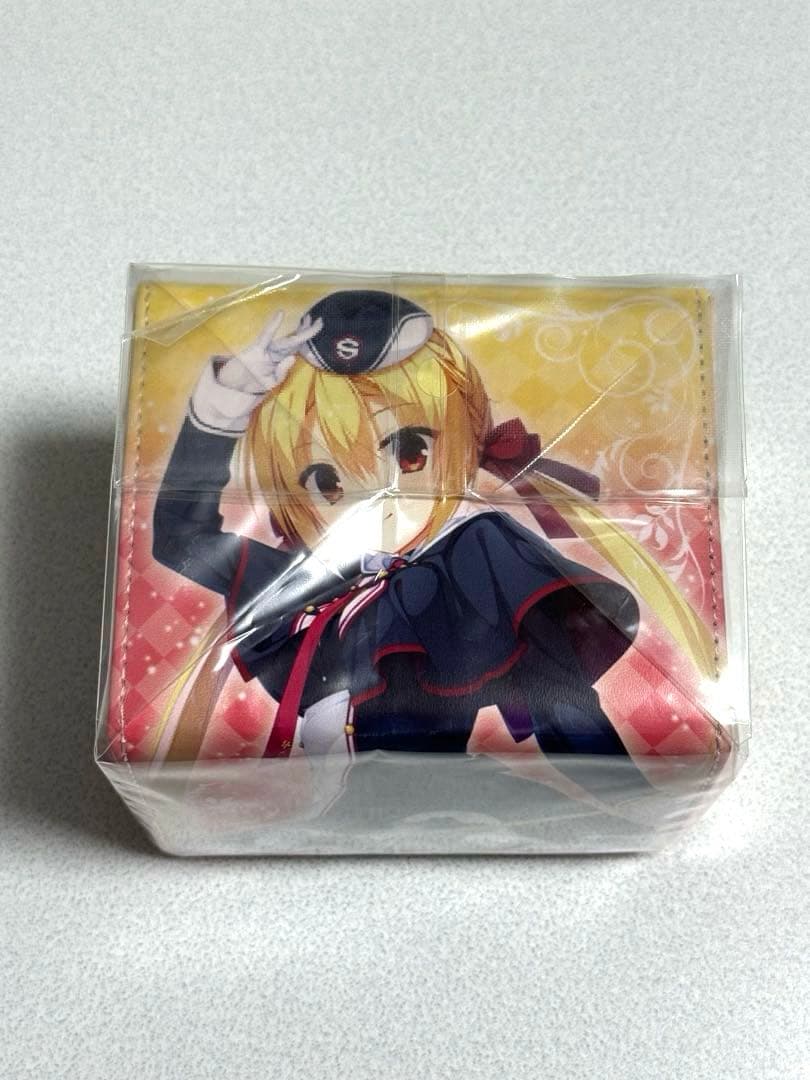 リドルジョーカー　在原七海　合皮製デッキケース　ゆずソフト