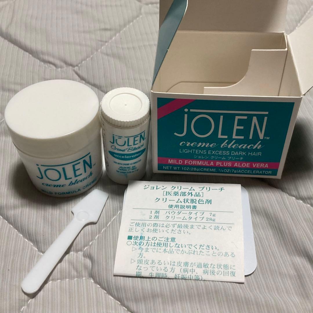 新品未使用】ジョレンクリームブリーチ〈クリーム状脱色剤〉2箱セット