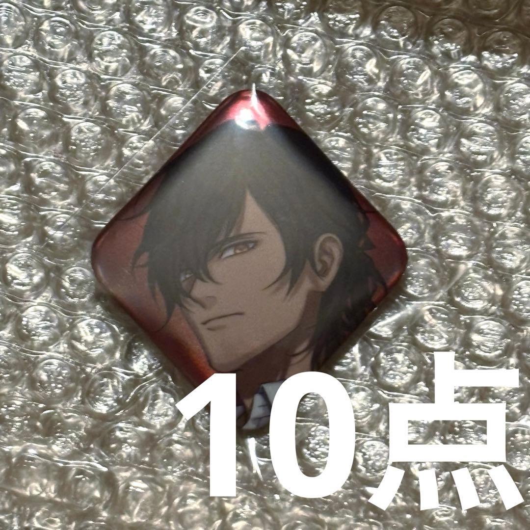 刀剣乱舞 大本丸博 スクエア缶バッジ　缶バッジ 大倶利伽羅　10点