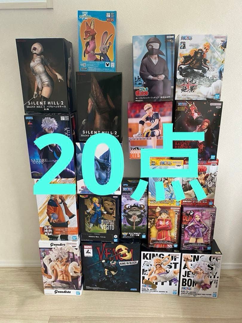 プライズフィギュアまとめ売り　20点 プライズフィギュア まとめ売り 20点セット - メルカリ