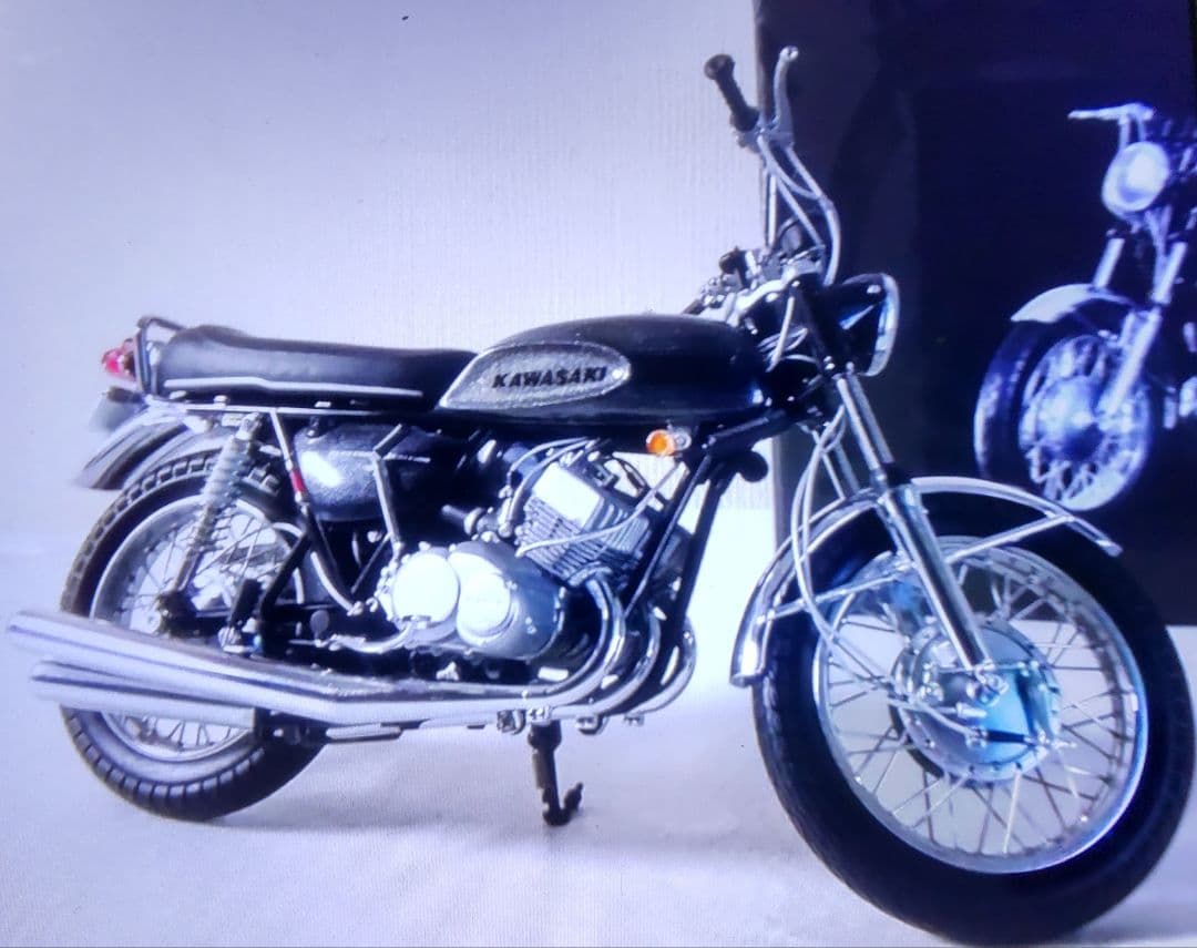 ミニチャンプス 1/12 Kawasaki H1 Mach III 1969年