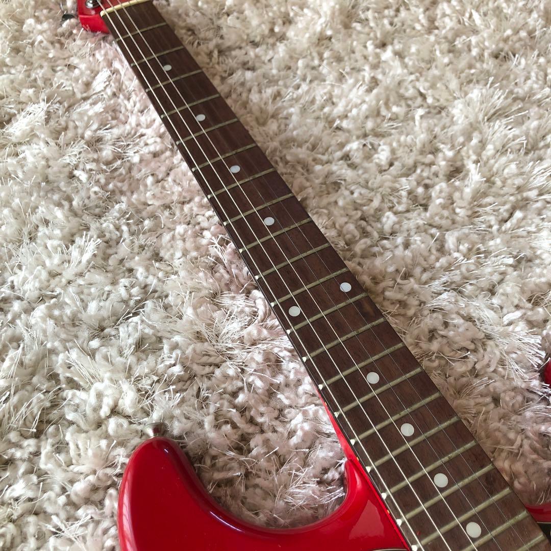 美品 Vester Maniac ストラトタイプ レッド - メルカリ