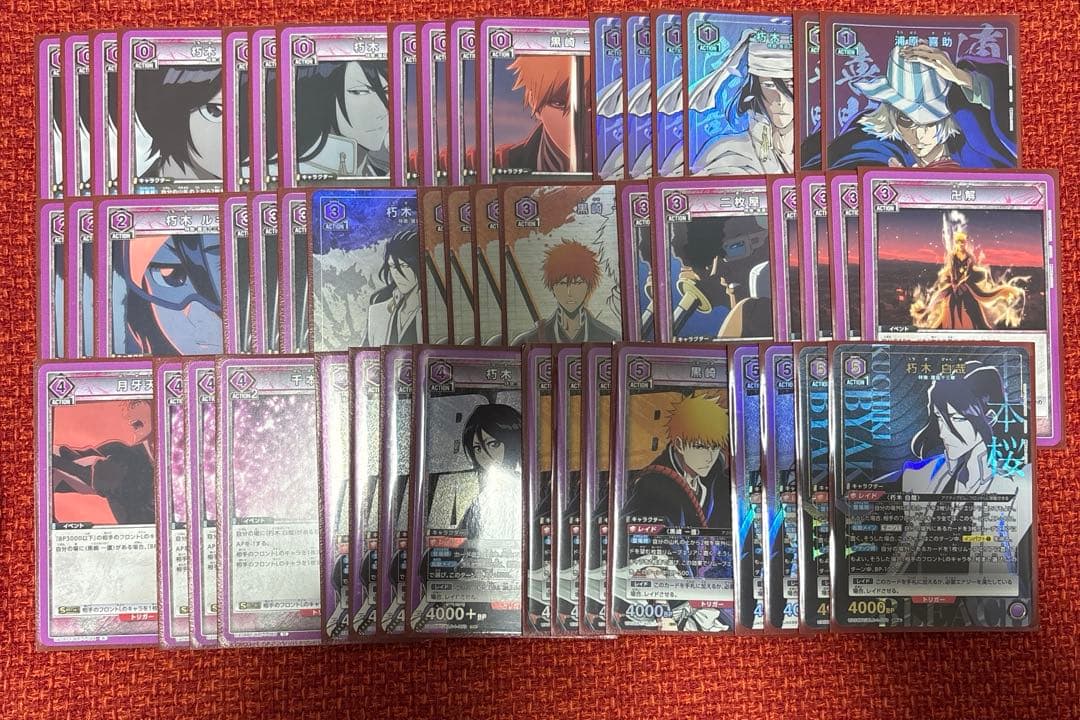 ユニオンアリーナ　BLEACH ブリーチ　一護　ルキア　白哉　デッキ　まとて