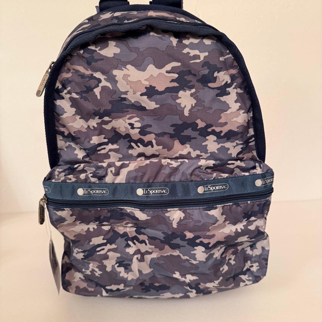 新品　レスポートサック　カモフラ　リュック　バックパック LeSportsac（レスポートサック） 大特価 リュックサック BASIC