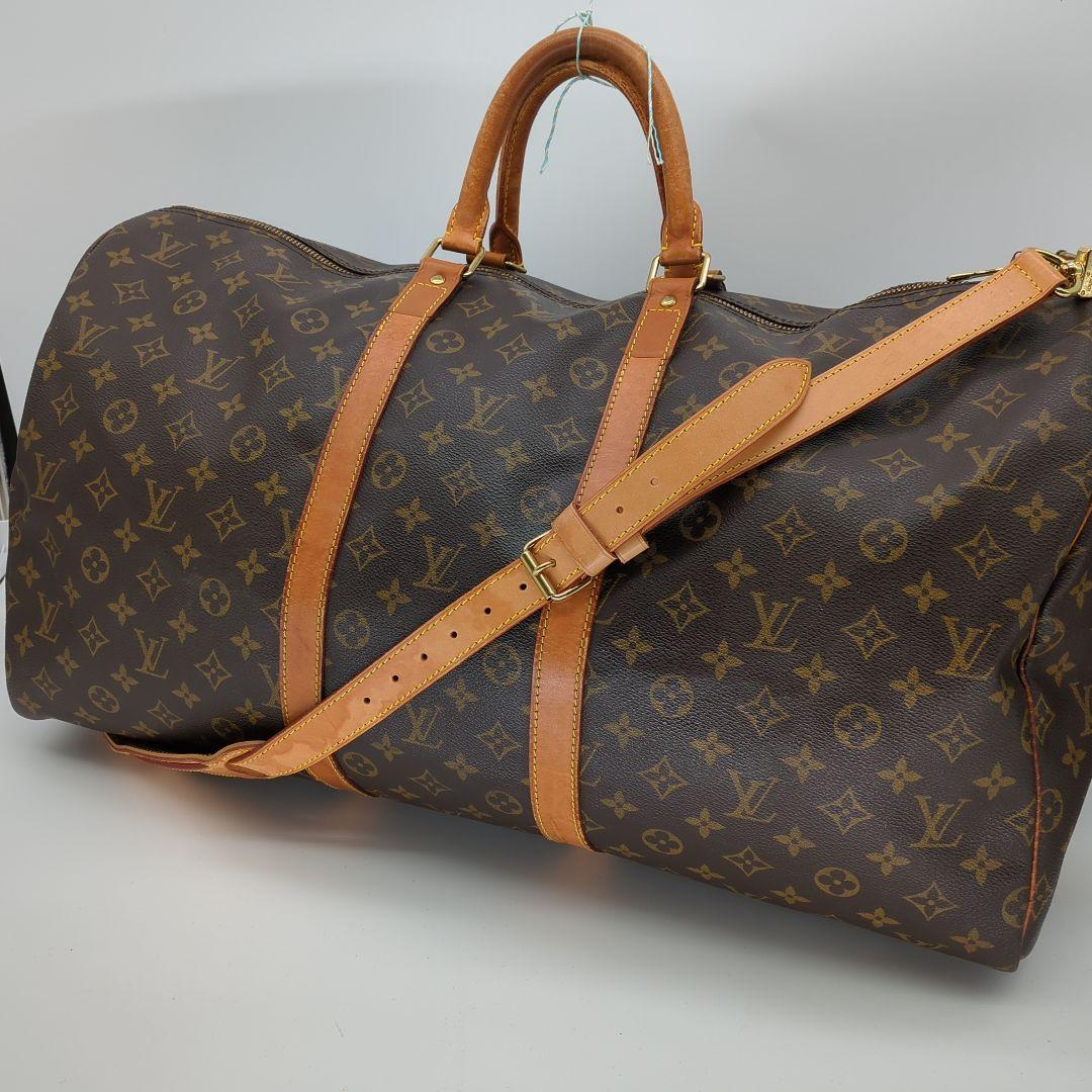 キーポル55 ルイヴィトン ボストンバッグ モノグラム ショルダー カデナ