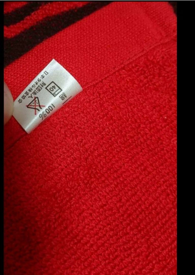 矢沢永吉さん カンパニータオル 赤 黒ロゴ 初代物 左下タグあり - メルカリ