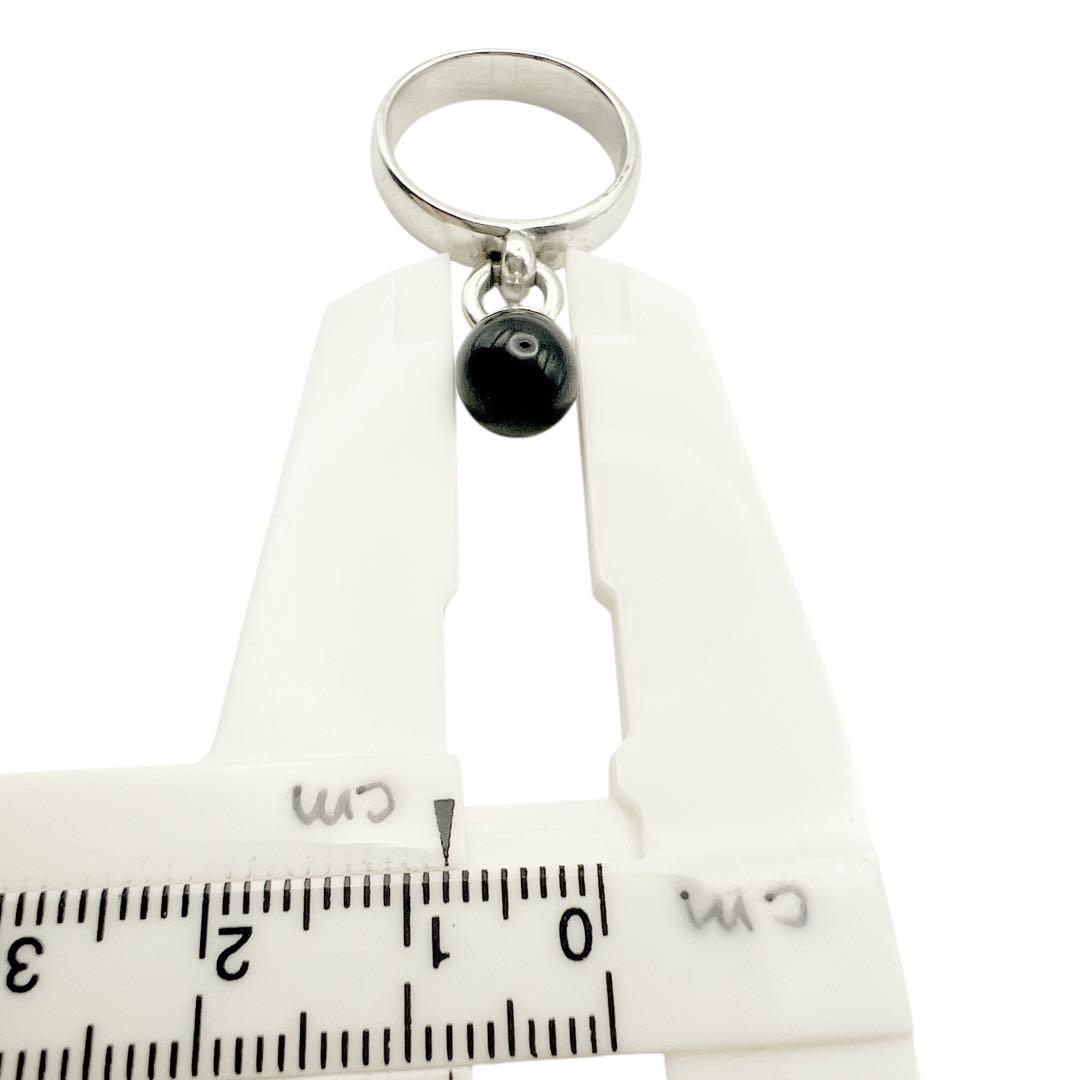 ティファニー ブラックオニキス ボール シルバー リング 14号 - メルカリ