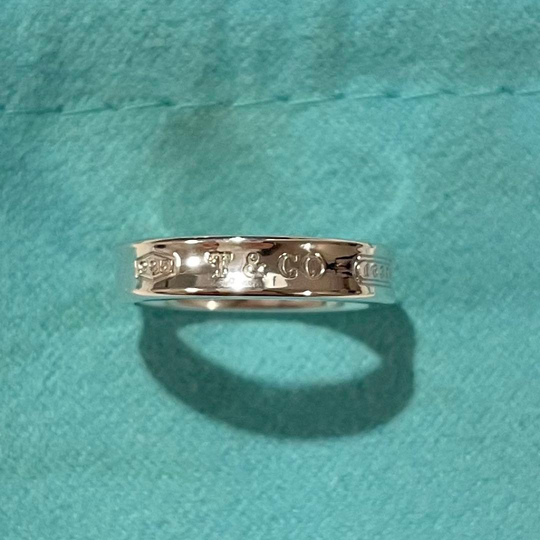 【Tiffany & Co.】シルバー(ナロー)リング1837™