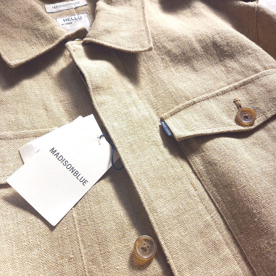 新品 マディソンブルー ミリタリーフレンチジャケット オールシーズン