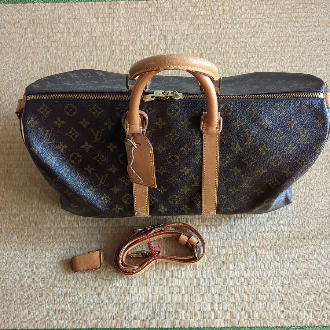 Louis Vuitton モノグラム・キャンバス製キーポル・ボストンバッグ LOUIS VUITTON（ルイ・ヴィトン） キーポル55バンドリエール ボストン