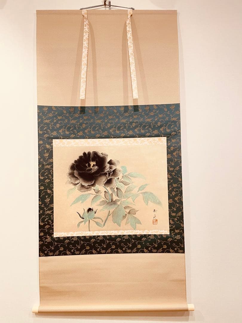 希少 古画 サインあり 刀根広篤 「DSCN」 油彩画 極彩色 抽象画 F10号