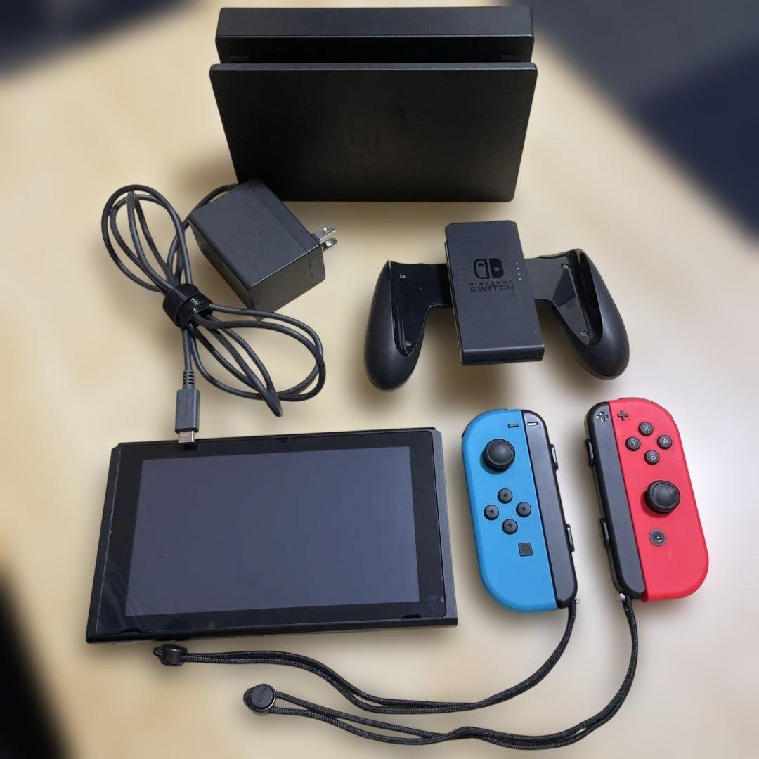 Nintendo Switch 本体 箱とHDMIケーブル無し Amazon.com: Nintendo Switch with Gray Joy‑Con - HAC-001(-01