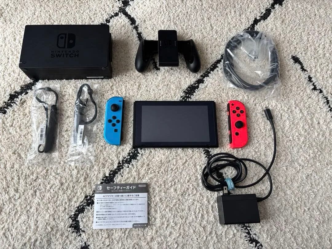 Nintendo Switch ネオンブルー/ネオンレッド 本体　ケース付き