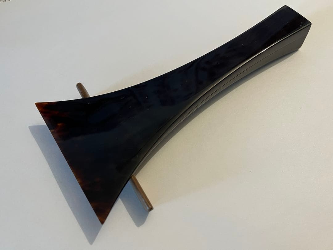 三味線　撥　天然素材　黒水牛