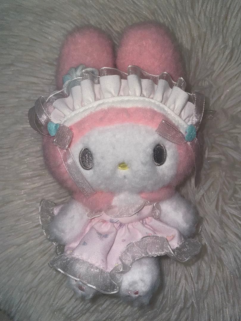 サンリオ　マイメロディー　メレンゲパーティー　ぬいぐるみ　キーホルダー