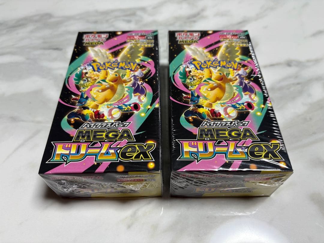 ポケモン MEGAドリームex シュリンク付き 2BOX ポケモンカードゲーム MEGA ドリームEX シュリンク付き 2BOX メガ