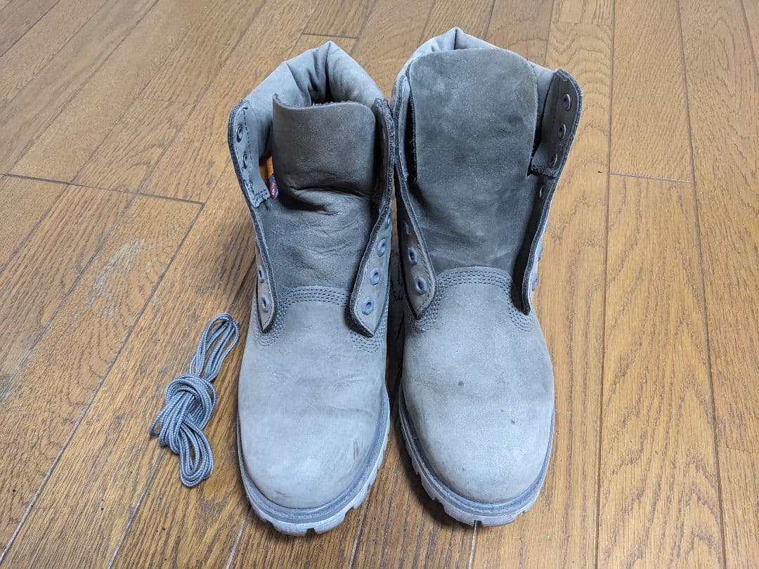 Timberland/ブーツ/GRY/スウェード/A114K 4917 ティンバーランド ブーツ(グレー/26.5cm) - メルカリ