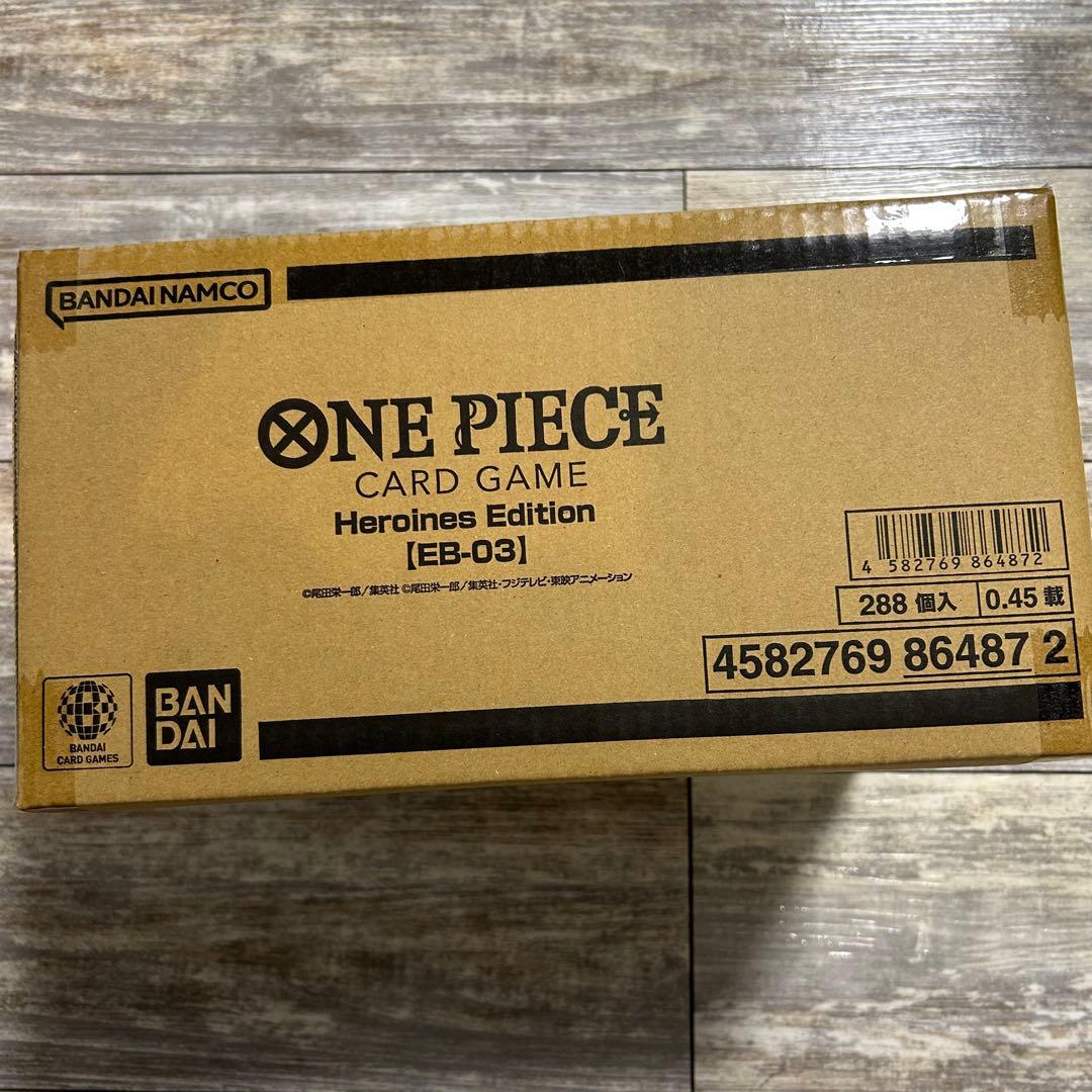 【新品未開封】ワンピースカード　ヒロインズエディションEB-03 1カートン