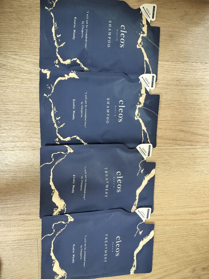 クレオズボーテ シャンプー トリートメント 4パック