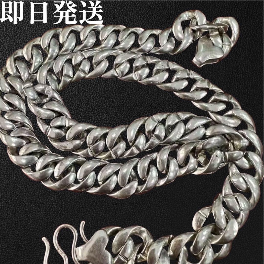 10点セット　喜平　ネックレス　ヴィンテージ　重厚感　ウォレットチェーン　人気 Binich（ビニッチ） シルバー925 喜平チェーン クロス ウォレット