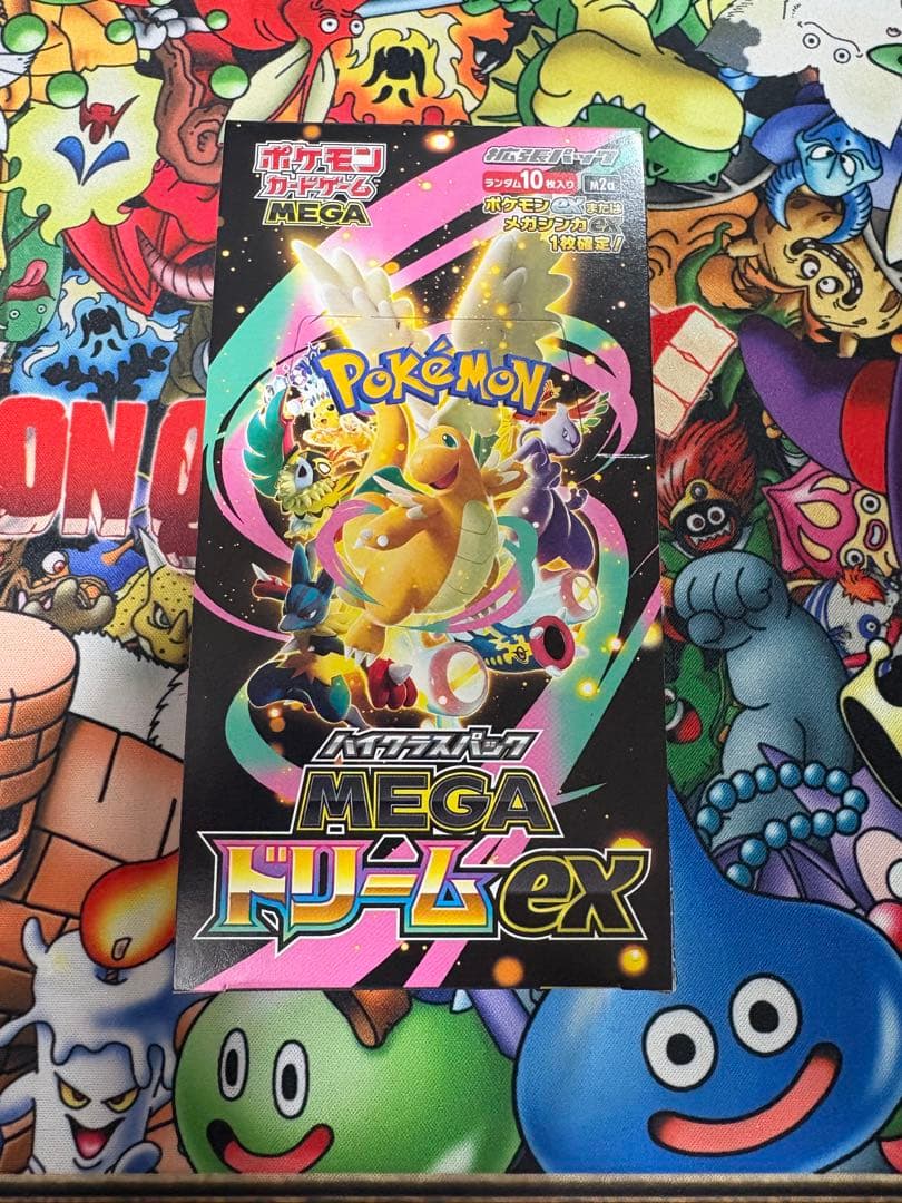 ポケモンカード　megaドリームex 1box シュリンクなし