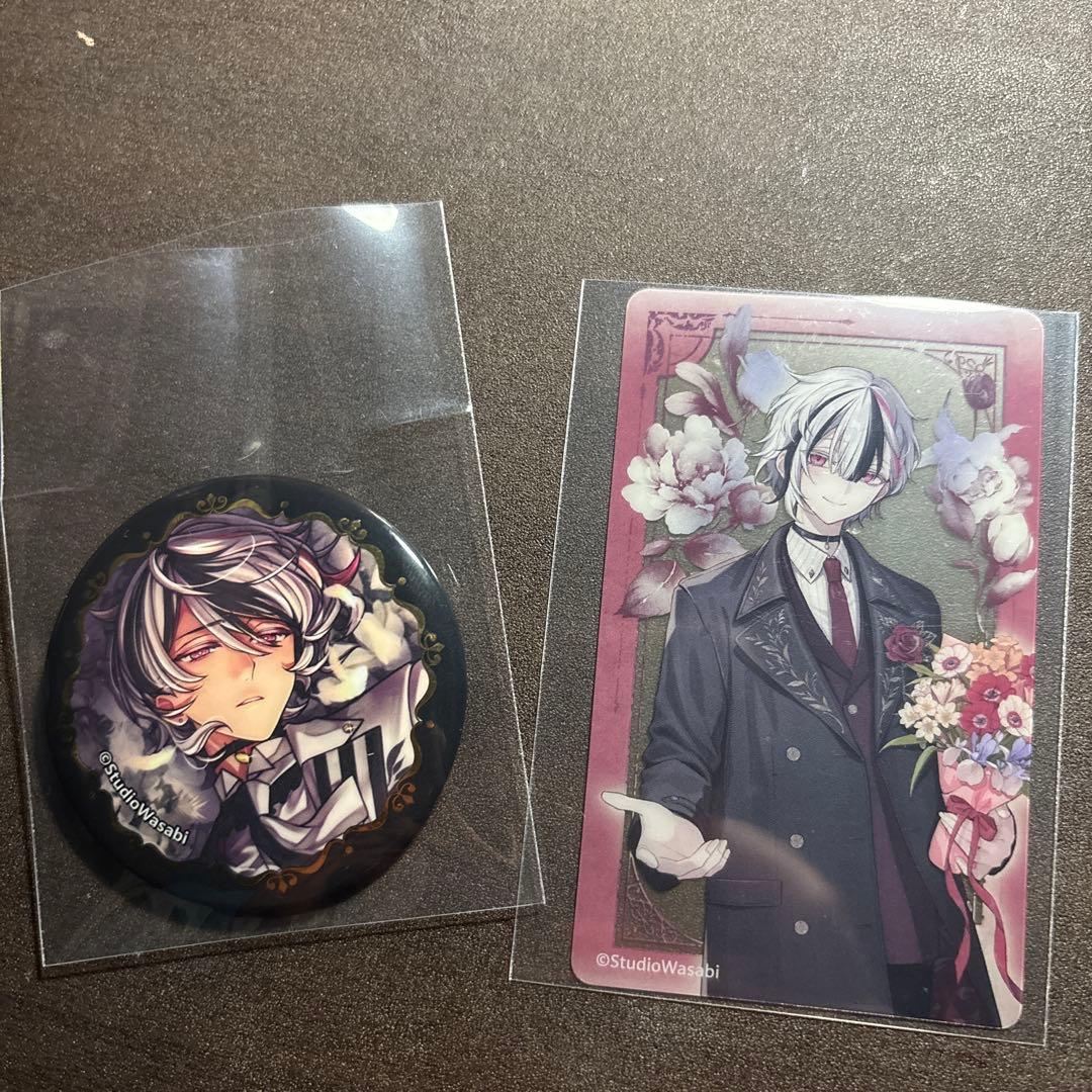 あくねこ ベリアン 缶バッジ、カード - メルカリ