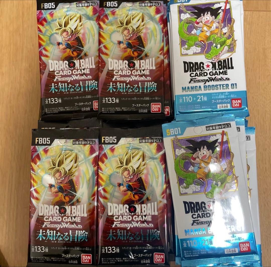 【ドラゴンボールカード】フュージョンワールド 　サーチ済み　72パック カードダスドットコム 公式サイト | 商品情報 - ドラゴンボール