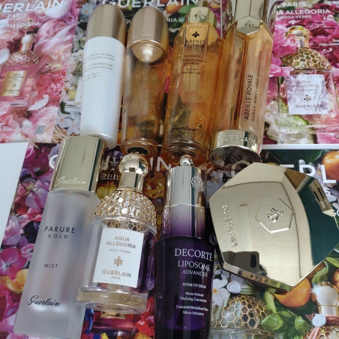 ゲラン7本空き瓶 空き容器 デコルテ1本空き瓶 - メルカリ