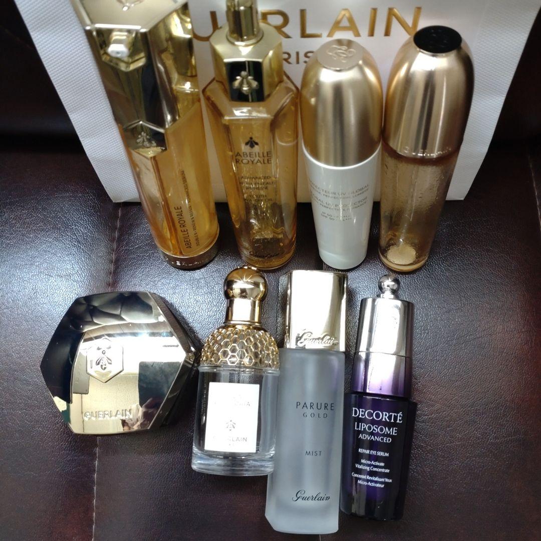 ゲラン7本空き瓶 空き容器 デコルテ1本空き瓶 - メルカリ