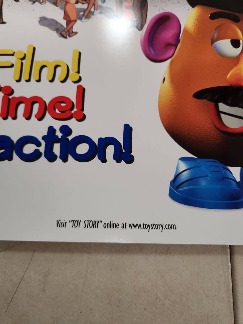 激レア トイストーリー アメリカ版 映画ポスター PIXAR - メルカリ