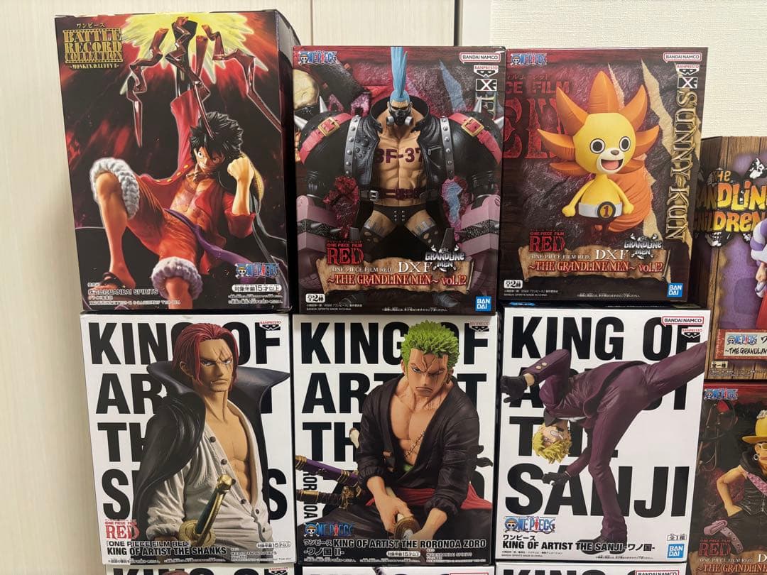 ワンピース ドラゴンボール 呪術廻戦 リゼロ SAO エヴァフィギュア