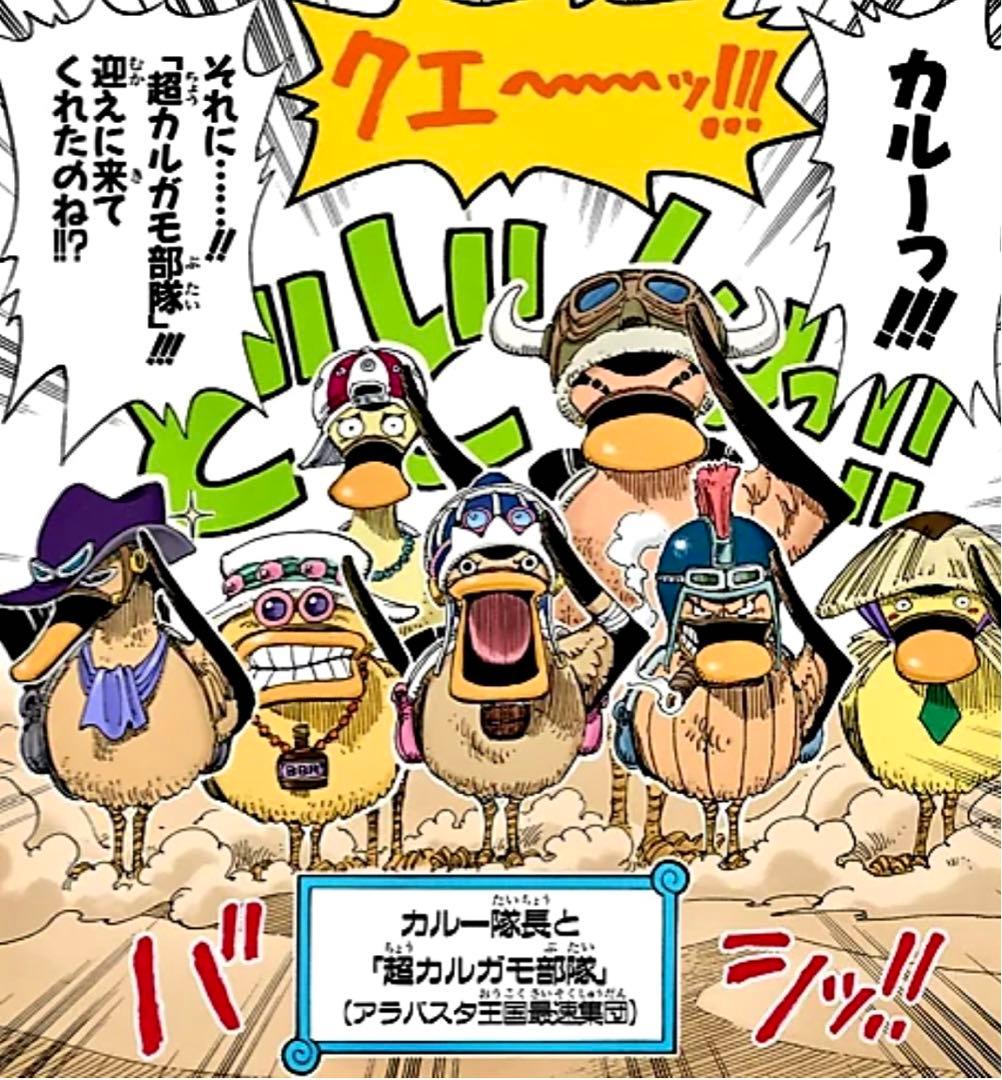 ワンピース フィギュア カルガモ イワンX ビビ アラバスタ カルー